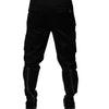 Dolce & Gabbana Black Cotton Cargo Tapered Pants