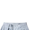 Dolce & Gabbana Light Blue Cotton Cargo Tapered Pants