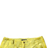 Dolce & Gabbana Yellow DG Monogram Polyester Straight Pants