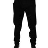 Dolce &amp; Gabbana – Schwarze Slim-Fit-Jeans aus Stretch-Baumwolle