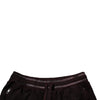 Dolce & Gabbana Maroon Cotton Logo Plaque Men Bermuda Shorts