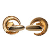 Dolce & Gabbana Brass Gold Black Crystal Luna Cufflink