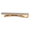 Dolce & Gabbana Gold Tone Brass Logo Branded Tie Clip Bar