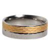 Dolce & Gabbana Gold Silver Tone Real Brass DG Logo Ring