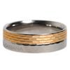 Dolce & Gabbana Gold Silver Tone Real Brass DG Logo Ring