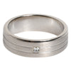 Dolce & Gabbana Silver Tone Brass Clear Crystal DG Logo Ring