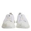 Dolce & Gabbana White Leather Low Top NS1 Sneakers Shoes