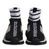 Dolce & Gabbana Black Gray Sorrento Socks Women Sneakers Shoes