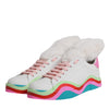 Dolce & Gabbana Multicolor Low Top Trainers Sneakers Shoes