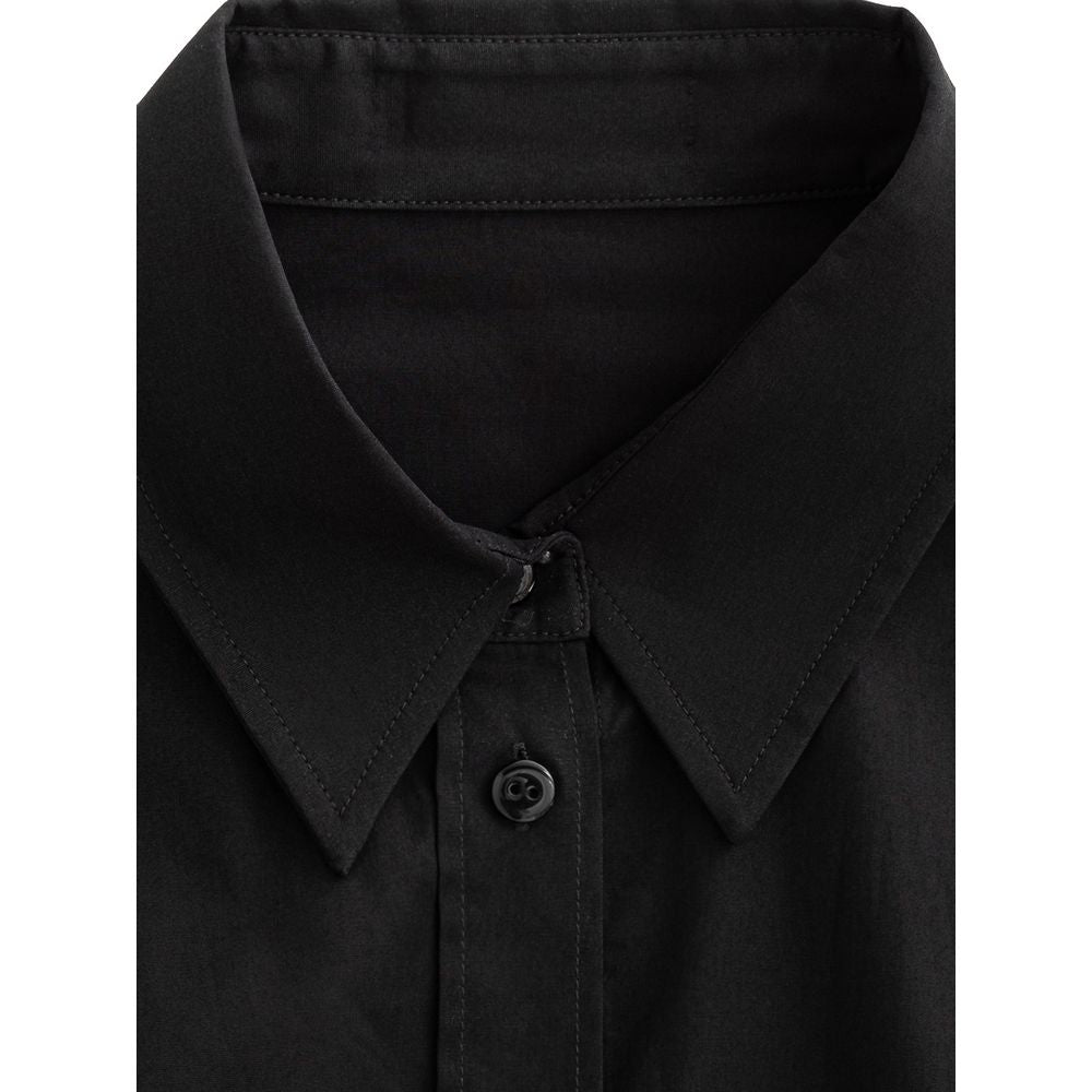 Chemise en coton noir Dolce &amp; Gabbana