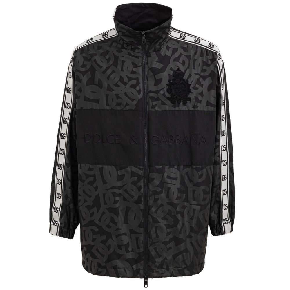 Veste en polyester noir Dolce &amp; Gabbana