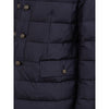 Dolce & Gabbana Blue Polyester Coat