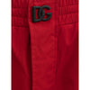 Dolce & Gabbana Red Polyamide Athletic Pants