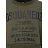 Dsquared² Grünes Baumwoll-Sweatshirt