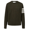 Pull en laine verte Thom Browne