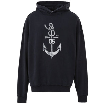 Blaues Baumwoll-Sweatshirt von Dolce &amp; Gabbana