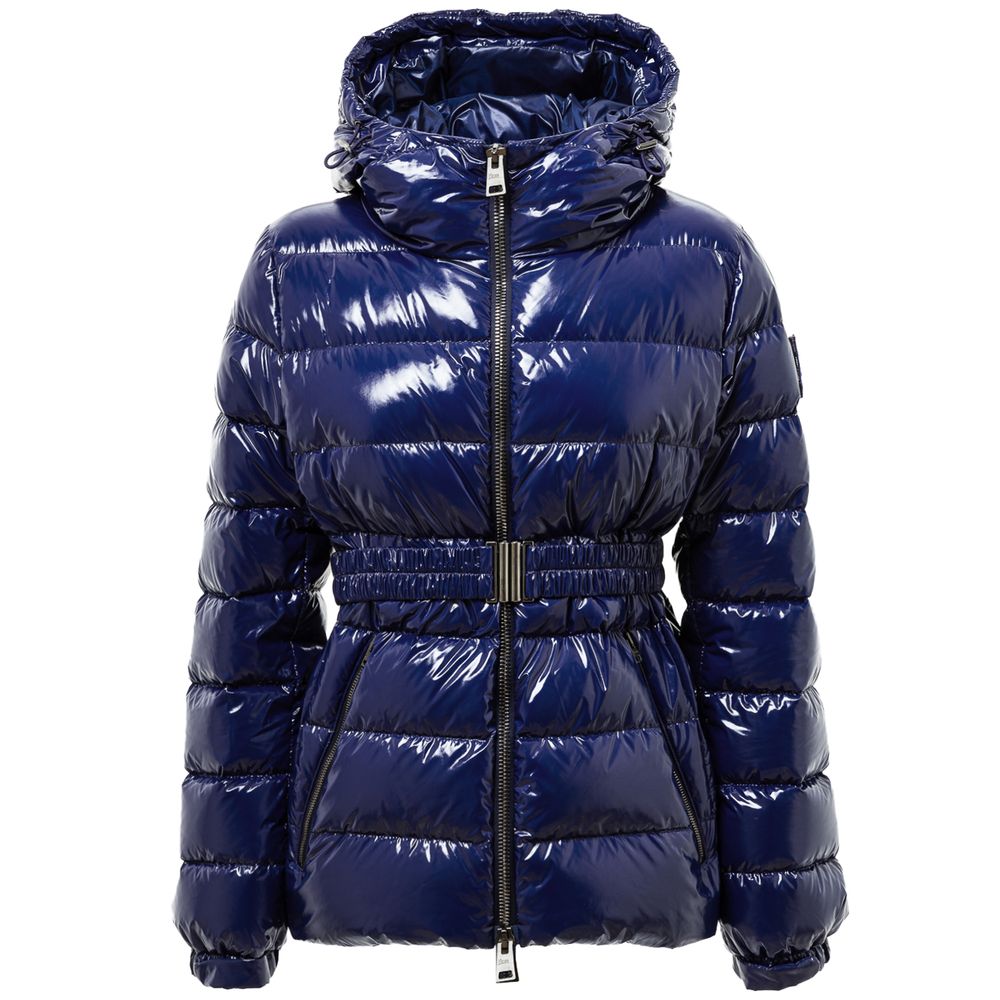 Herno Blue Polyamide Coat