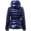 Herno Blue Polyamide Coat