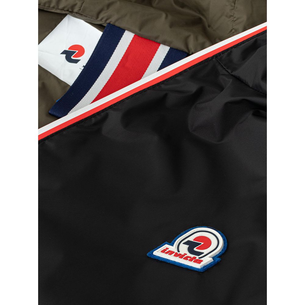 Invicta Schwarze Polyamid-Shelljacke