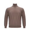 KANGRA brauner Wollrollkragenpullover