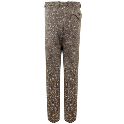 Bottega Veneta Multicolor Viscose Casual Pants
