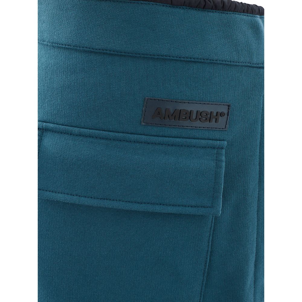 Ambush Blue Baumwoll-Sporthose
