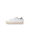 P448 White Leather Low Top Sneakers