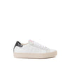 P448 White Leather Athletic Sneakers