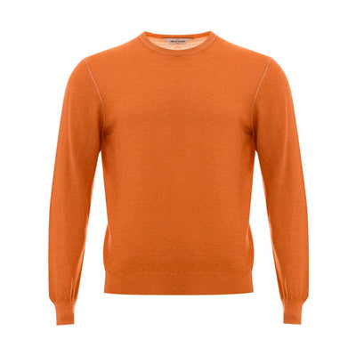 Gran Sasso Orange Wool Sweatshirt