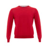Gran Sasso Red Wool Sweatshirt