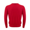 Gran Sasso Red Wool Sweatshirt
