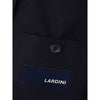 Lardini Blue Cotton Blazer