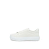 Casadei White Leather Athletic Sneakers