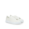 Casadei White Leather Athletic Sneakers