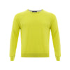 Gran Sasso gelbes Baumwoll-Sweatshirt