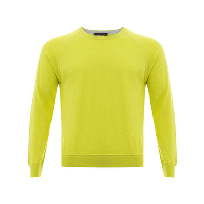 Gran Sasso Yellow Cotton Sweatshirt