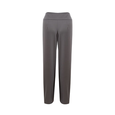 Lardini Gray Wool Casual Pants