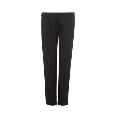 Lardini Black Cotton Chino Pants