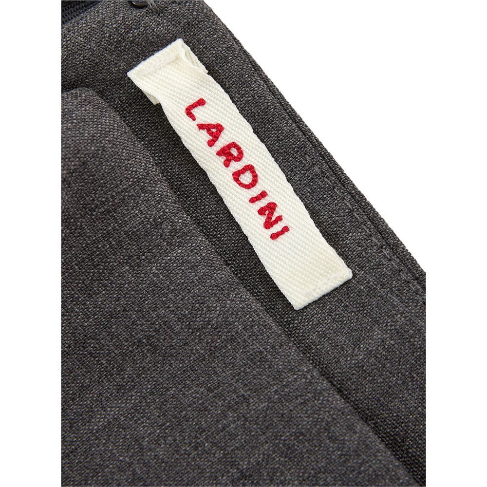 Jupe crayon en laine grise chic Lardini