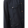 Lardini Blue Wool Coat