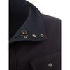 Lardini Blue Wool Coat
