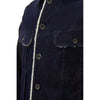 Lardini Blue Cotton Denim Jacket