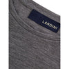 Lardini Graues Woll-T-Shirt