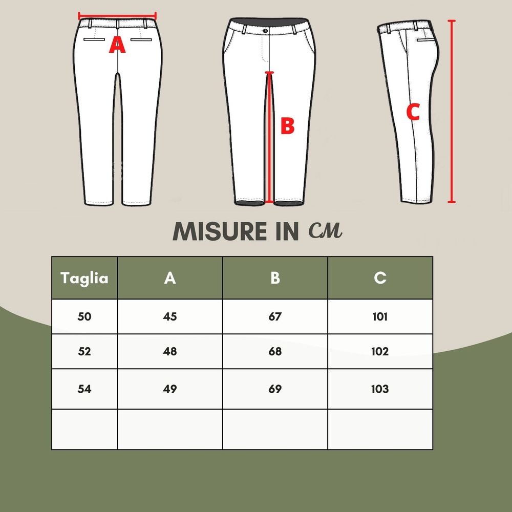 Emporio Armani blaue Leinen-Freizeithose