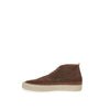 Lardini Brown Suede Leather Athletic Sneakers