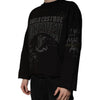 Dolce & Gabbana Black DG Heaven Crew Neck Pullover Sweater