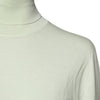 Dolce & Gabbana Light Green Wool Turtleneck Pullover Sweater