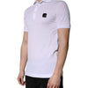 Dolce & Gabbana White Cotton Logo Collared Polo T-shirt