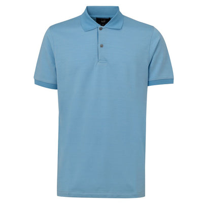 Dunhill Blue Cotton Polo Shirt