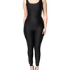 Dolce & Gabbana Black Sleeveless Bodycon Women Jumpsuit Dress